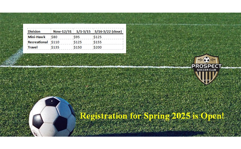 Spring Registration