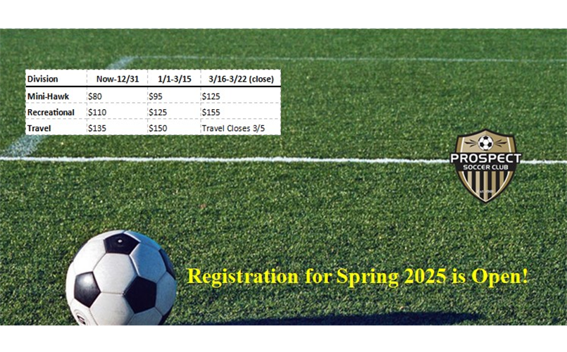 Spring Registration